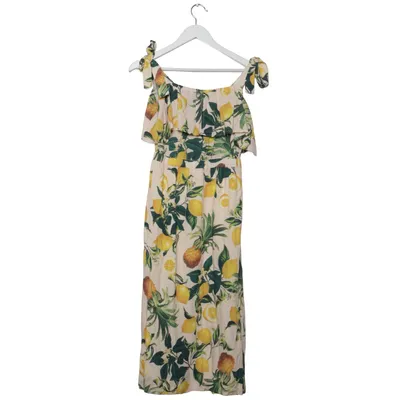 Kleid (Weiß, Gelb, Grün) von Edited Viskose