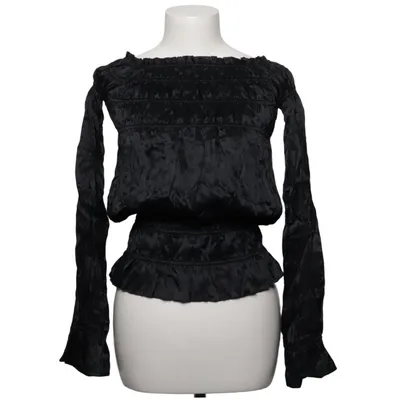 Crop top (Black) from Temple Silk