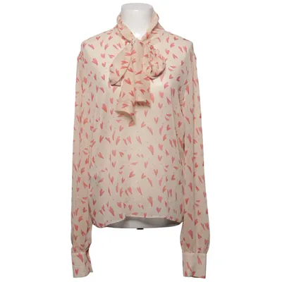 Blus (Beige, Röd) från Laurella Polyester