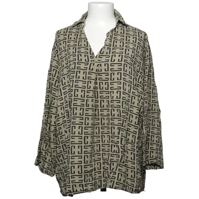 Blus (Grön, Svart) från Cat & Co Bomull, Tencel