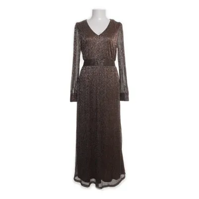 Robe longue (Marron, Multicolore) de Bonobo Fibre métallique, Polyester