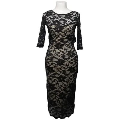 Dress (Black, Beige) from Elise Ryan Elastane, Polyamide, Polyester