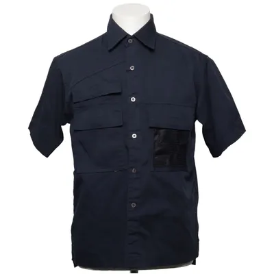 Short sleeve shirt (Blue) from Jeff Globalwear