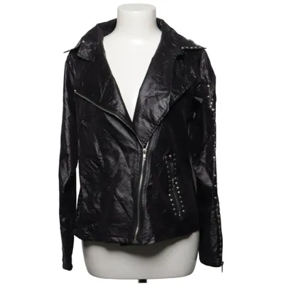 Bikerjakke (Sort) fra J.C Fashion