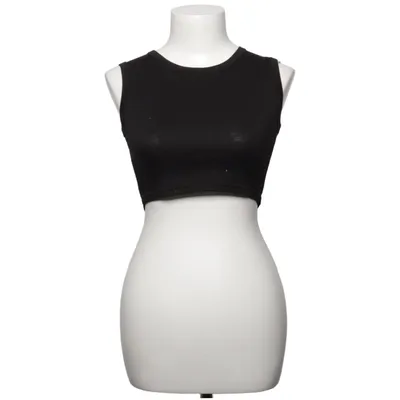 Crop top (Zwart)