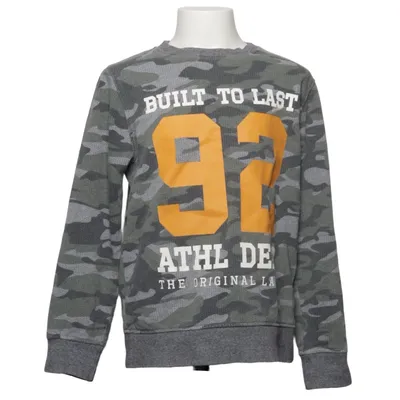 Collegetröja (Grå, Flerfärgad) från Skate Nation Bomull, Polyester