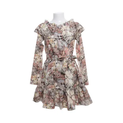 Dress (White, Multicolored) from Miluna Polyester, Viscose