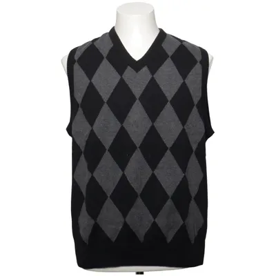 Slipover (Black, Gray) from Scandinavian Golfer Cotton