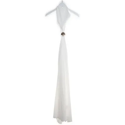 Maxi jurk (Wit) van Loavies Elastaan, Polyester