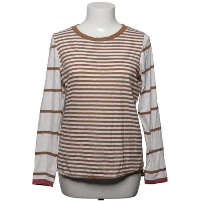 Lange mouwen shirt (Beige, Wit) van White Stuff Katoen