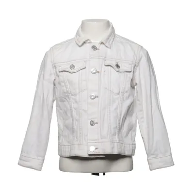 Jeansjacke (Weiß) von H&M Baumwolle