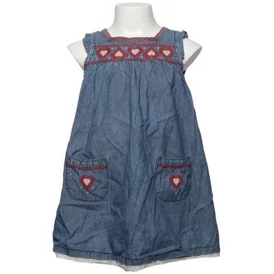 Jeanskjole (Blå, Rød, Hvid) fra Kids by Lindex