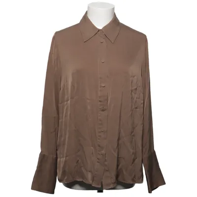 Skjorte (Beige) fra Marville Road Elastan, Silke