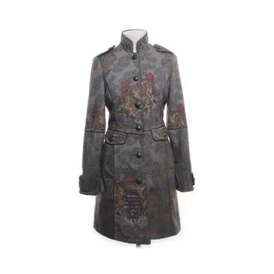 Coat (Gray, Multicolored) from Etoile Du Monde Acrylic, Nylon, Polyester, Wool, Viscose