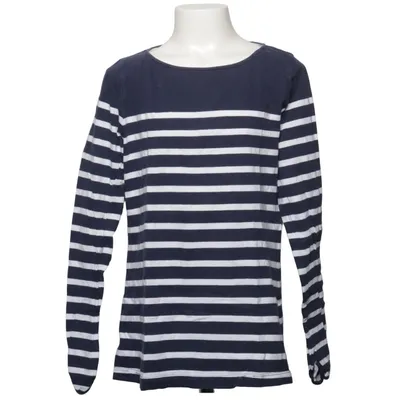 Långärmad t-shirt (Blå, Vit) från L.O.G.G by H&M Bomull