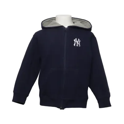 Sweat à capuche (Bleu) de Majestic Coton, Polyester