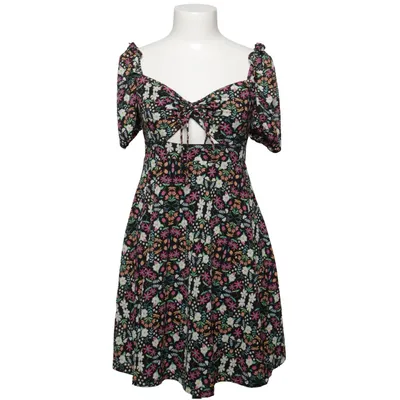 Jurk (Zwart, Meerkleurig) van Springfield Polyester