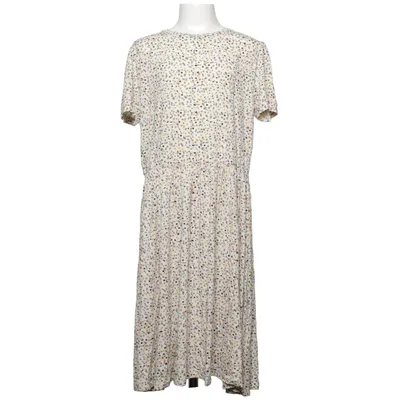 Jurk (Wit, Meerkleurig) van The New Elastaan, Viscose