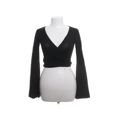 Crop top (Zwart) van Moost Wanted Acryl, Polyamide, Viscose