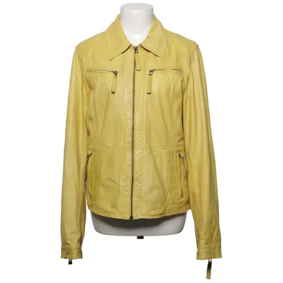 Leren jack (Rebel Collection) van Rino & Pelle Katoen, Leer, Polyester