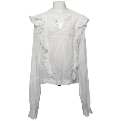 Bluse (Hvid) fra H&M Bomuld