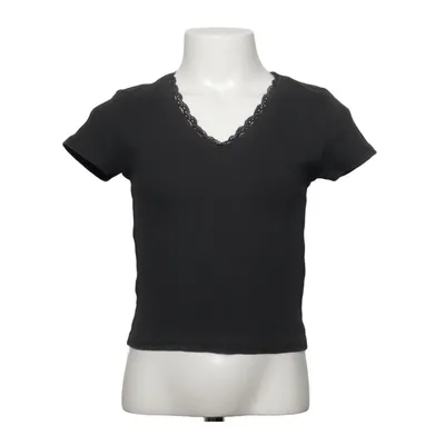 Top (Black) from H&M Cotton, Elastane