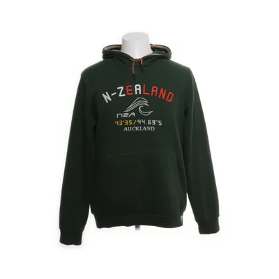 Huvtröja (Grön, Flerfärgad) från New Zealand Auckland Bomull, Polyester
