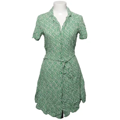Slå-om-kjole (Grøn, Hvid) fra Jacqueline de Yong Viscose
