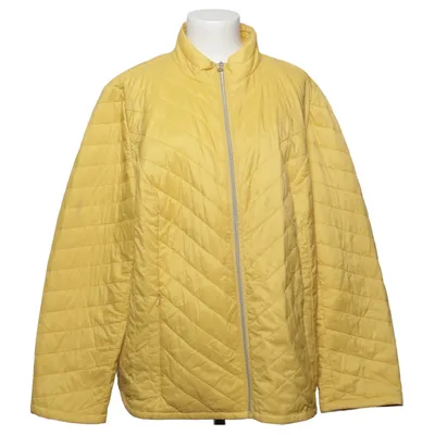 Letvægtsjakke (Gul) fra Ulla Popken Polyamid, Polyester