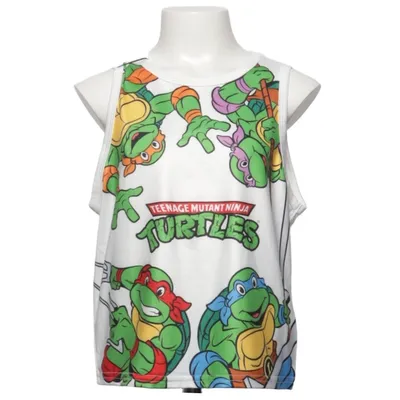 Linne (Vit, Grön, Flerfärgad) från Nickelodeon Elastan, Polyester