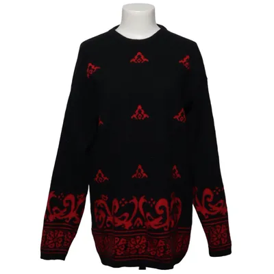 Sweater (Sort, Rød, Flerfarvet) fra Jennifer by Gulins Angora, Nylon, Uld
