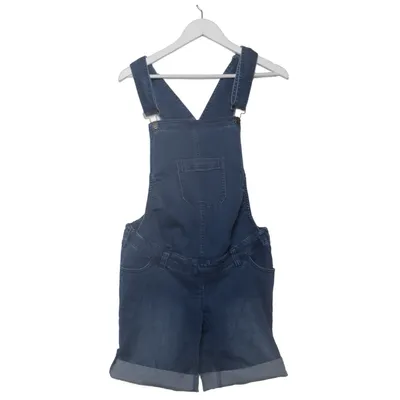 Salopette courte (Bleu) de Bonprix Collection Mama Coton, Élasthane