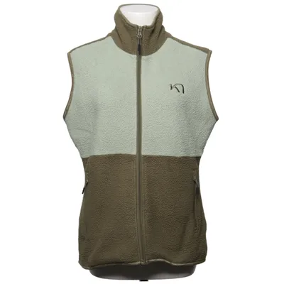 Vest (Grøn, Beige) fra Kari Traa Polyester