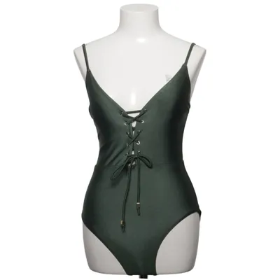 Swimsuit (Green) from New Look Elastane, Polyamide, Polyester