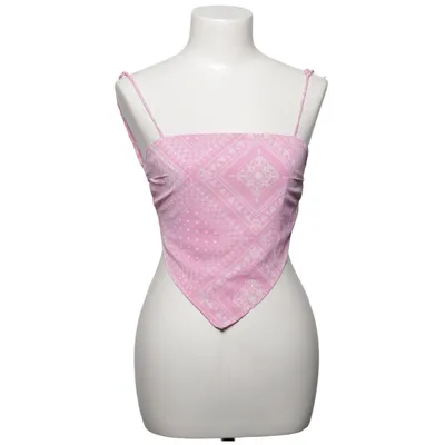 Crop top (Roze) van Fashion Nova Polyester