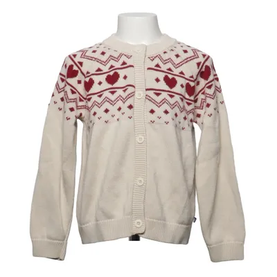 Cardigan (Beige, Red) from Petit Bateau Cotton, Wool