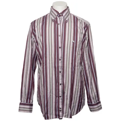 Shirt (Purple, Green, White) from Etro Milano Cotton