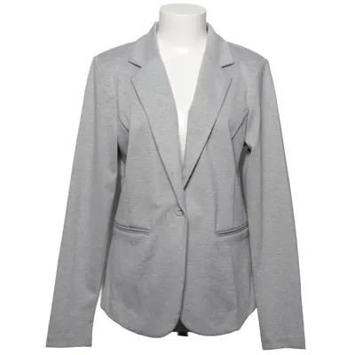 Blazer (Gris) de Ichi Élasthane, Polyester, Viscose
