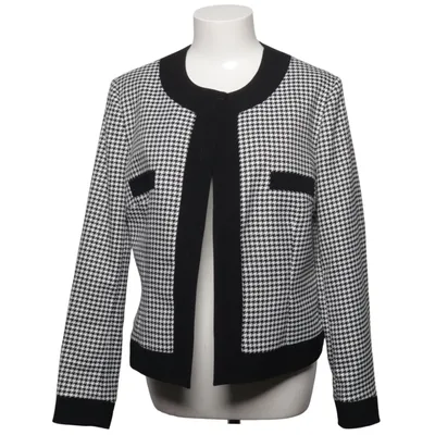 Blazer (Zwart, Wit) van Bialcon Elastaan, Polyester, Viscose