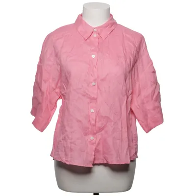 Kortærmet skjorte (Pink) fra H&M Premium Quality Linned