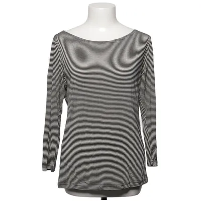 T-shirt à manches longues (Noir, Blanc) de Ritva Falla Élasthane, Viscose