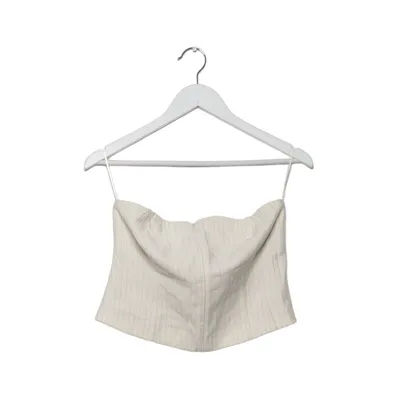 Tube Top (Beige) von Mango Polyester, Viskose