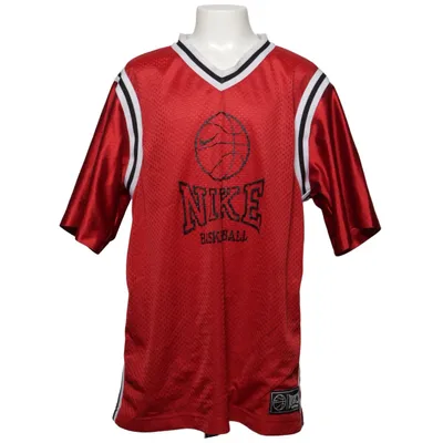 Trainingsoberteil (Rot, Weiß, Schwarz) von Nike Basketball Polyester