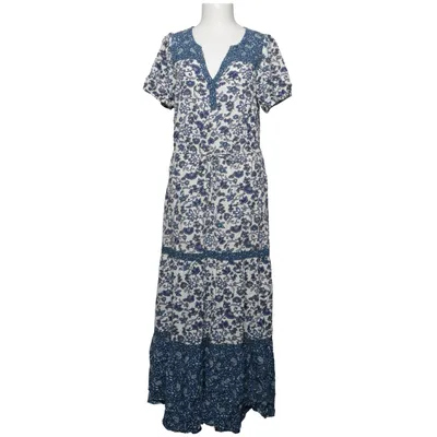 Robe longue (Bleu, Blanc) de Laura Torelli