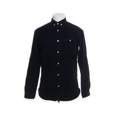 Overhemd (Blauw) van Knowledge Cotton Apparel Organisch katoen