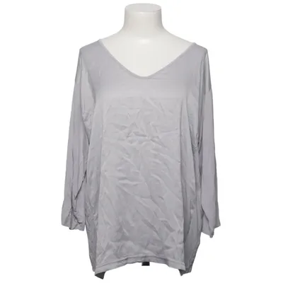 Blouse (Gray) from One Of Elastane, Silk, Viscose