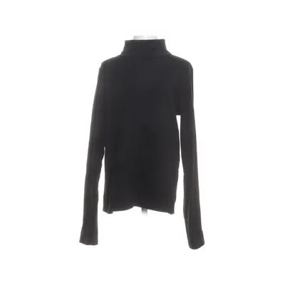 Rollkragenpullover (Schwarz) Baumwolle