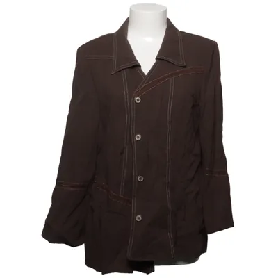 Shirt (Brown) from Christine Laure Polyamide, Viscose