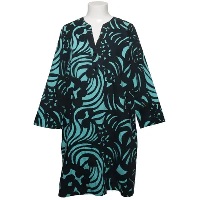 Robe (Noir, Turquoise) de Marimekko Coton