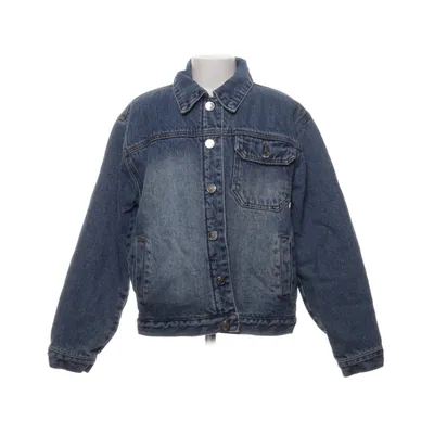 Veste en jeans fourrée (Bleu, Beige) de Gasoline Coton